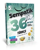5.Sınıf Sempatik Türkçe Soru Bankası +36 Haftalık Kazanım Denemeleri (Hediyeli) thumbnail 4