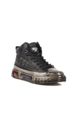 Guja Siyah Hakiki Deri Bilek Boy Erkek Sneaker 24K510-4 M - 3