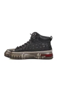 Guja Siyah Hakiki Deri Bilek Boy Erkek Sneaker 24K510-4 M - 2