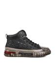 Guja Siyah Hakiki Deri Bilek Boy Erkek Sneaker 24K510-4 M - 1