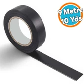 Siyah Elektrikçi Bandı İzole Elektirik Bant Elektrik Bandı Pvc 9 Metre 19 mm thumbnail 1