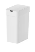 Sensörlü Otomatik Slim Çöp Kovası 9 Litre Plastik Beyaz Yerli Üretim - 2