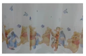 TAÇ LİSANSLI ÇİZGİ KAHRAMAN WINNIE THE POOH TÜL PERDE- EN:195 cm BOY: 200 cm -1/2 (SEYREK) PİLE - 4