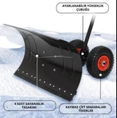Gardenpro SP-005 Tekerlekli Kar Ve Gübre Sıyırıcı - 2
