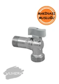 Wuvera Mini Küresel Aç-Kapa Çamaşır ve Bulaşık Makinesi Musluğu – Pratik ve Dayanıklı Su Kontrol Çözümü - 4