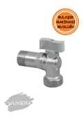 Wuvera Mini Küresel Aç-Kapa Çamaşır ve Bulaşık Makinesi Musluğu – Pratik ve Dayanıklı Su Kontrol Çözümü - 5