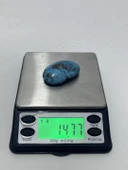Okyanus Temalı Doğal Kabaşon Firuze Taşı 73,7 Karat - Turkuaz Taşı 14,76 Gram - 5