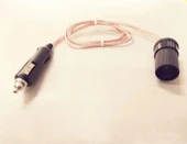 12 ve 24 Volt Uyumlu Araç  Çakmaklık Uzatma Kablosu - 1 Metre - 1