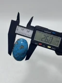 Okyanus Temalı Doğal Kabaşon Firuze Taşı 90,6 Karat - Turkuaz Taşı 18,13 Gram - 3