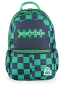 United Colors Of Benetton Yeşil-Lacivert Unisex Sırt Çantası 03773 - 1
