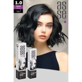 Asse 60 Ml Tüp Saç Boyası 1 Siyah + 50 Ml Oksidan Sıvısı thumbnail 1
