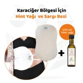 KARACİĞER Sargı Bezi +100 ML HİNT YAĞI (HEXANSIZ) thumbnail 1