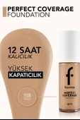 Flormar Perfect Coverage Fondöten 108 Honey - Yeni - 4