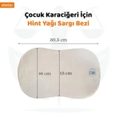 KARACİĞER Sargı Bezi (Çocuk Boy) + 100 ML Hint Yağı (HEXANSIZ) thumbnail 2