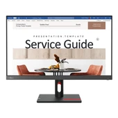 Lenovo ThinkVision S24i-30 63DEKAT3TK 23.8" 100Hz 4Ms VGA+HDMI FullHD IPS Vesa Monitör thumbnail 1