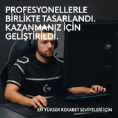 Logitech G PRO X TKL LIGHTSPEED Kablosuz LIGHTSYNC RGB PBT tuş başlıkları ile İngilizce Oyun Klavyesi - Pembe - 2