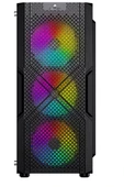 GameBooster GB-PW908B  USB 3.0, ATX Mesh, Fixed RGB Fan, Siyah Kasa  (PSU yok) - 1