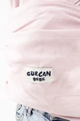 Gürcan Bebe Sling Anakucağı Cepli Bebek Taşıma Şalı Pembe - 5