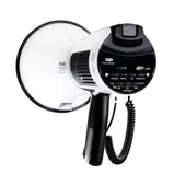 Westa Megafon Usb li Bluetooth Şarjlı Mikrofonlu 100 Watt Cankurtaran Çalışma Alanı Dış Alan Hoparlör Megafonu - 2