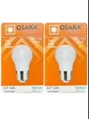 (2 Adet) Osaka 7W (50W) Sarı Işık E27 Duylu (Kalın Duy) Led Mini Ampul thumbnail 1
