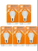 (5 Adet) Osaka 7W (50W) Sarı Işık E27 Duylu (Kalın Duy) Led Mini Ampul - 1