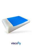 Viscofly Visco Jelli Yastık - Klasik Model Orta Sertlikte % 100 Visco ve jel katmanlı thumbnail 1