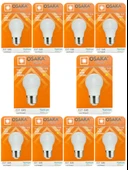 (10 Adet) Osaka 7W (50W) Sarı Işık E27 Duylu (Kalın Duy) Led Mini Ampul - 1