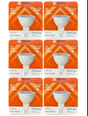 (6 Adet) Osaka 7W (50W) Beyaz Işık (6500K) G4 Duylu (İğne Bacak) Led Çanak Ampul thumbnail 1