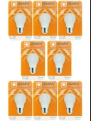(8 Adet) Osaka 7W (50W) Beyaz Işık (6500K) E27 Duylu (Kalın Duy) Led Mini Ampul thumbnail 1