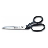 Rıza A4115-8 Tekstil / Yatık Regula Makası No: 8 inç / 20,32 cm - Nikel Kaplama, Siyah Saplı - 1