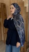 75 x 180 - İdol İpek Şal-5014-04932 thumbnail 2