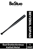 Deluxe Seri Özel Üretim Kırılmaz Kaliteli Metal Baseboll Ağır Beyzbol Sopası 61 Cm - 1