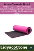 Yoga Meditasyon Minderi 16mm Mat Özel Konfor Modeli Çift Taraflı Kaymaz Silinebilir İz Yapmaz - 3