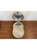 Gönder Gönder Gelsin Gri Elektrikli Tandır Fırın, Düğmesiz Sac Kutu, Pratik ve Şık Tasarım thumbnail 1