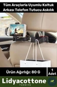 Oto Koltuk Arkası Telefon Tutucu Askılık Tablet Tutucu Organizer Askılıklı - 1