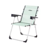 4 Adet Katlanabilir Kamp Sandalyesi ve Masa Seti - Rock - Su Yeşili (A-03) thumbnail 3