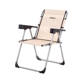 4 Adet Katlanabilir Kamp Sandalyesi ve Masa Seti - Rock - Kapadokya (A-18) thumbnail 3