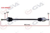 Komple Aks Sağ Corsa C-Combo 1.2-1.4 16V 1.3 Cdtı-1.7Dtı 00-06 29 Diş Abs Li 931 - 1