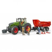 Bruder Fendt 1050 Vario Traktör - Lastikçi Ve Aksesuarları BR04041 - 5