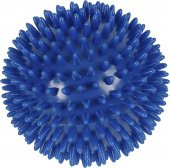 MAXİ EL EGZERSİZ MASAJ VE DUYU TOPU, YUMUŞAK DİKENLİ TOP MAVİ RENK 10 CM - 1