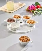 Decorandmore 6'lı Melamin Kahvaltılık, Çerezlik - 3