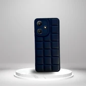 İnfinix Hot 30İ Uyumlu  Silikon Madlen Case SİYAH - 1