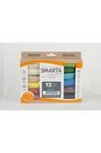 Smarta 12'li Hava Ile Kuruyan Modelleme Seti (25G X 12 ADET) - 1