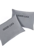 Upstyle 2li Yastık Kılıfı Good Luck Baskılı Füme - 2