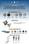 Moda Home Bedding Retro yataklı kanepe,yatak olabilen,dinlenme amaçlı legom aktivite koltuğu-Antrasit - 6