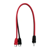 ANFİ Y KABLO 1 ERKEK 2 DİŞİ 30CM REIS - 1