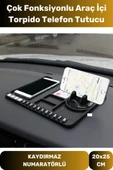 Premium Araç Içi Kaydırmaz Torpido Organizeri Numaratör Çizdirmez Çok Fonksiyonlu Araba - 1