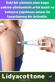 Premium Series Hacamat Seti Selülit Çatlak Giderici Vakumlu Masaj Aleti 12'li Kupa - 3