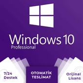Windows 10 Pro Dijital Lisans Anahtarı Key - 1