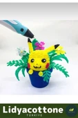 3d Pen Üç Boyutlu Yazıcı Kalem Printer Özel Üretim Bükülebilir ABS Plastik 3D Çocuk Renkli Filament - 3